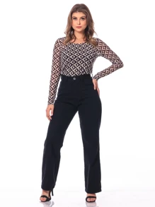 Women Bodysuits - Gris Claro - Ver 1