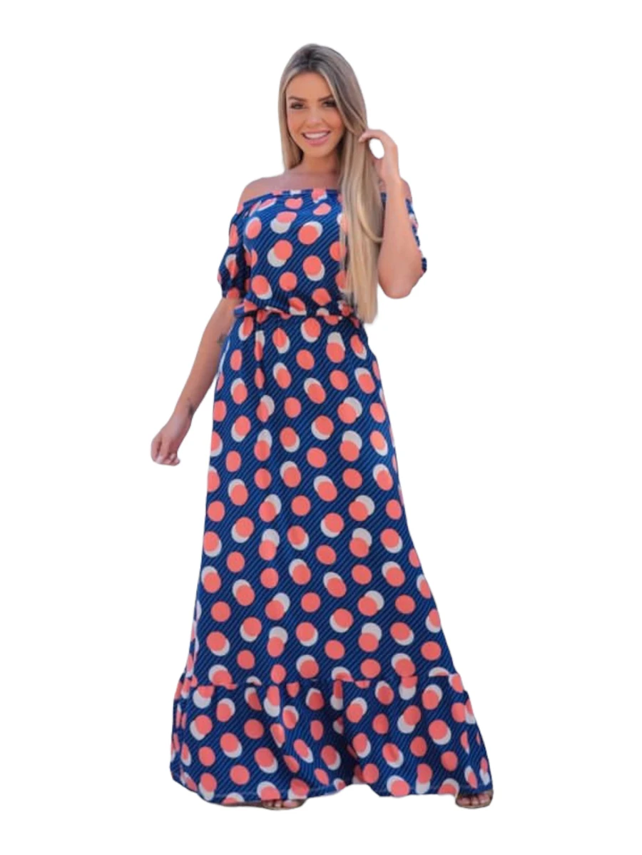 Women Dresses - 藏蓝色 - 查看 1