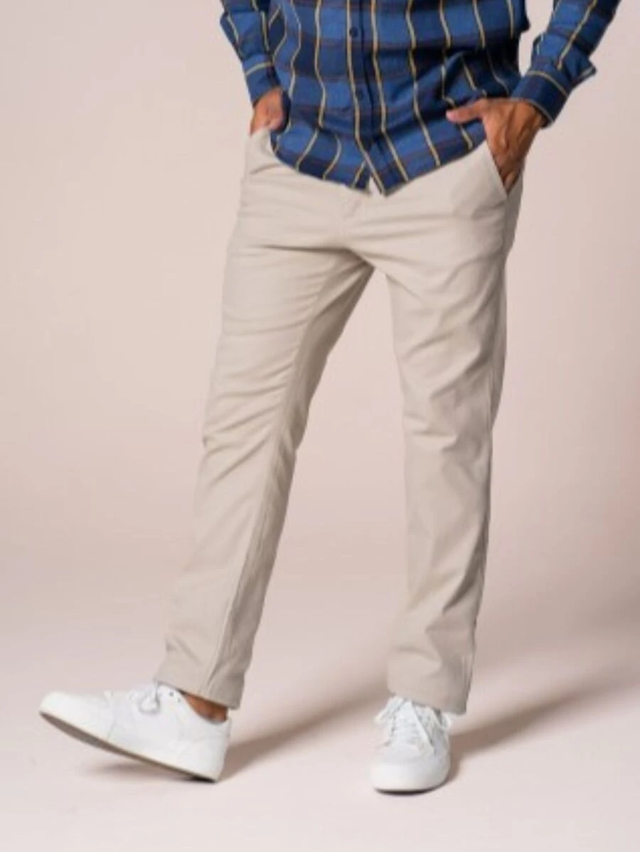 Men Pants - Caqui - Ver 1