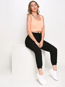 Women Tank Tops & Camis - 橘色 - 查看 4