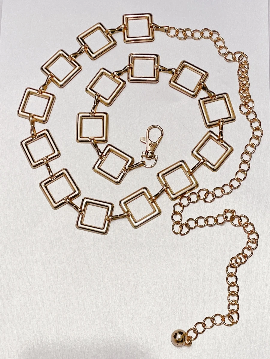 Belts - 金色 - 查看 1