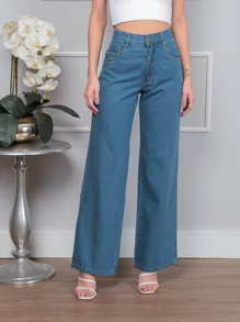 Women Jeans - Azul - Ver 5