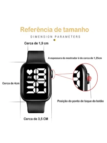 Digital Watches - màu đen - Xem 4