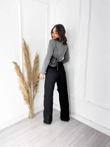 Women Jeans - Black - View 2