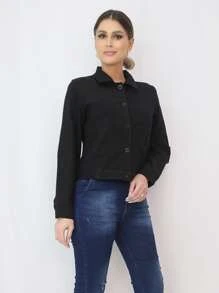 Women Jackets - màu đen - Xem 3