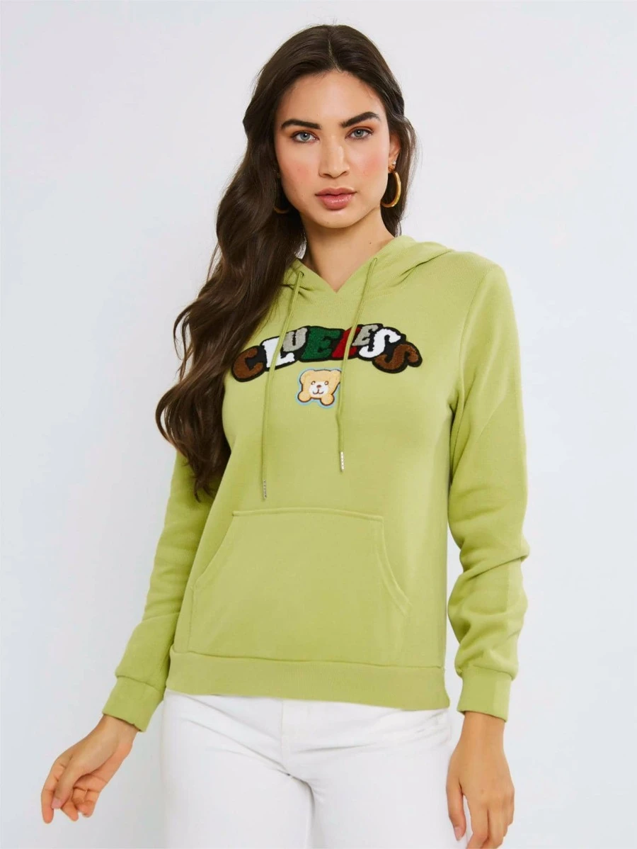 Women Sweatshirts - Màu xanh Bạc hà - Xem 1