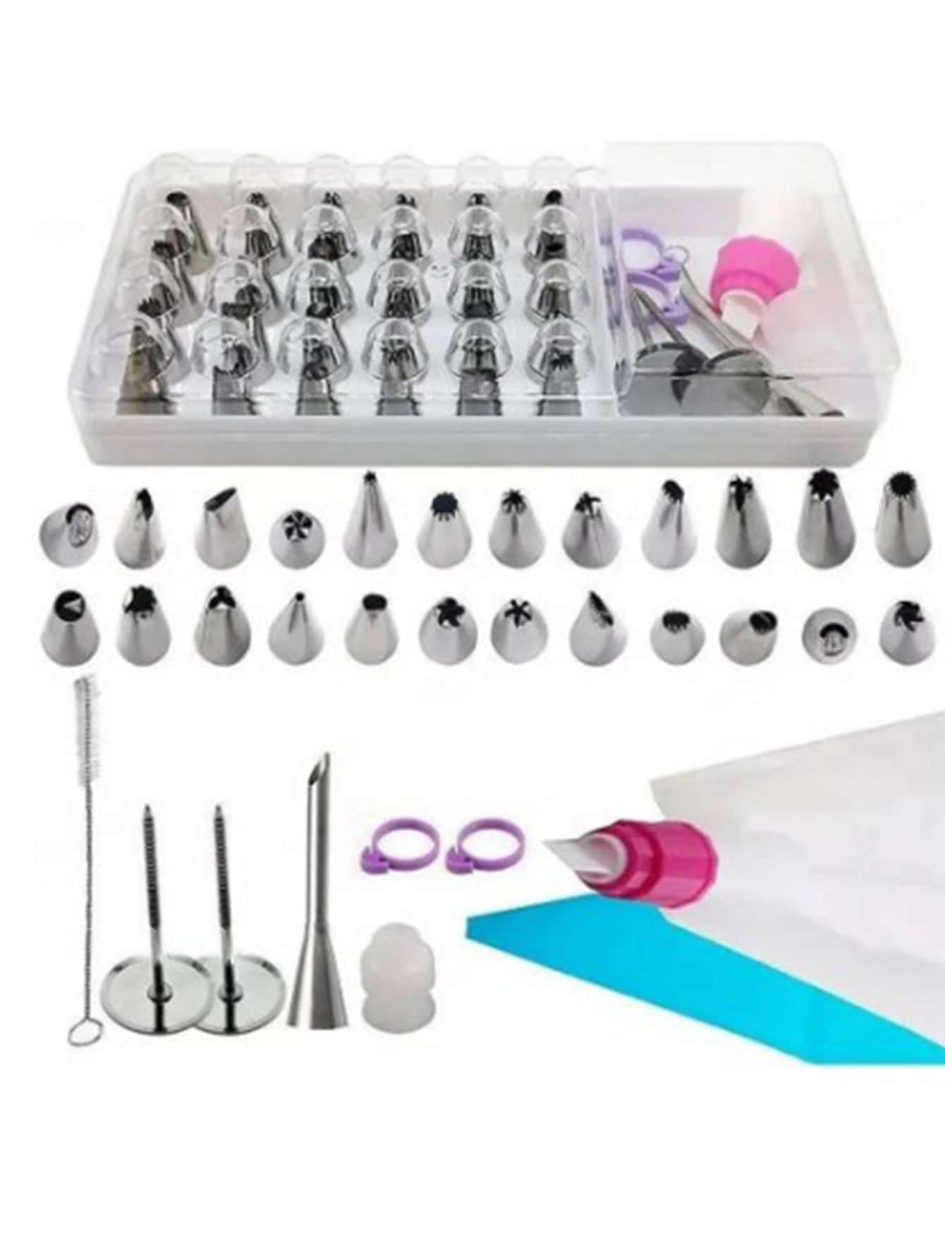 Piping Bags & Tips - 銀色 - 查看 1