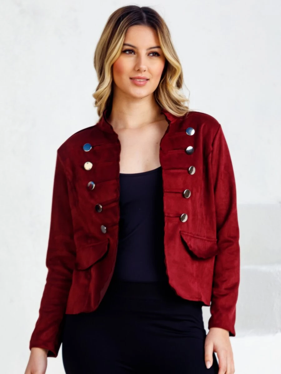 Women Jackets - Gỗ đỏ - Xem 1