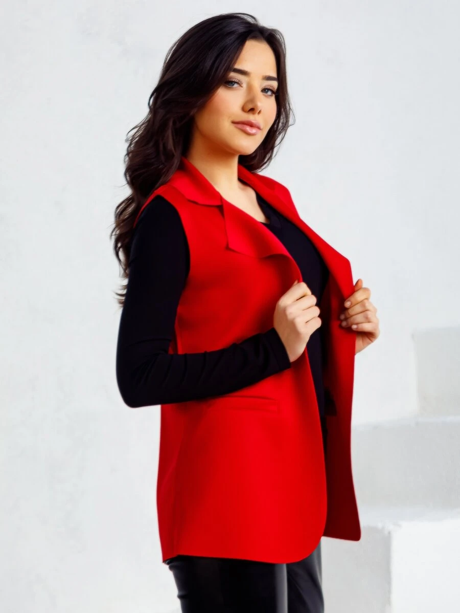 Women Blazers - Rojo - Ver 1