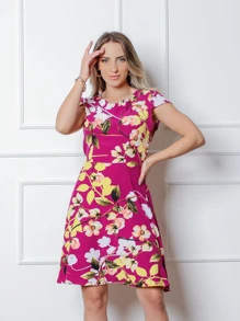 Women Dresses - Màu tím - Xem 4