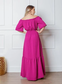 Women Dresses - Purple - View 2