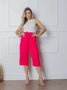 Women Pants - Đỏ - Xem 5