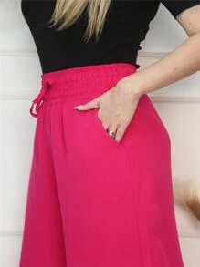 Women Pants - Màu Hồng Tươi - Xem 5