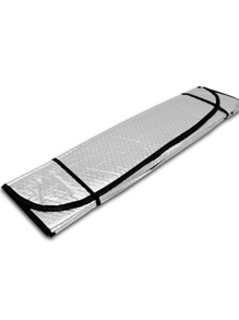 Protetor Solar Para-brisa Painel De Carro Corta Quebra Tapa Para Sol - Prata - Visão 2