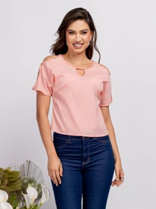 Women Tops - Bụi tím - Xem 1