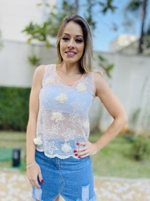 Women Tank Tops & Camis - Bụi hồng - Xem 4