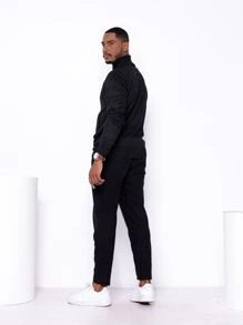 Men Cardigans - Negro - Ver 8