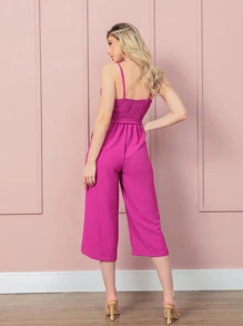 Women Jumpsuits - 紫色 - 查看 2