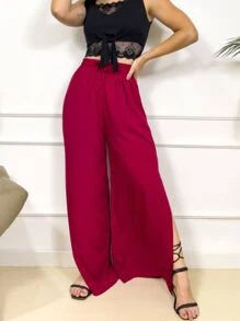 Women Pants - Burdeos - Ver 2