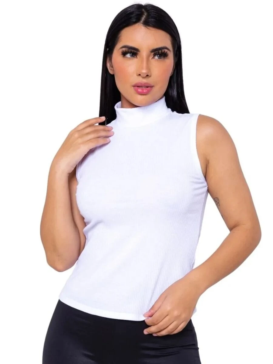 Women Tank Tops & Camis - White - View 1