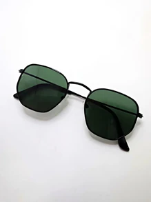 Fashion Glasses Vintage Gift For Friend - Dark Green - View 3