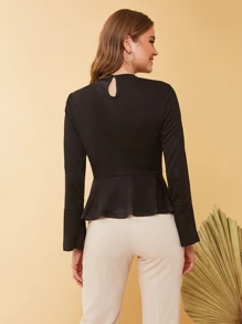 Women Blouses - màu đen - Xem 5