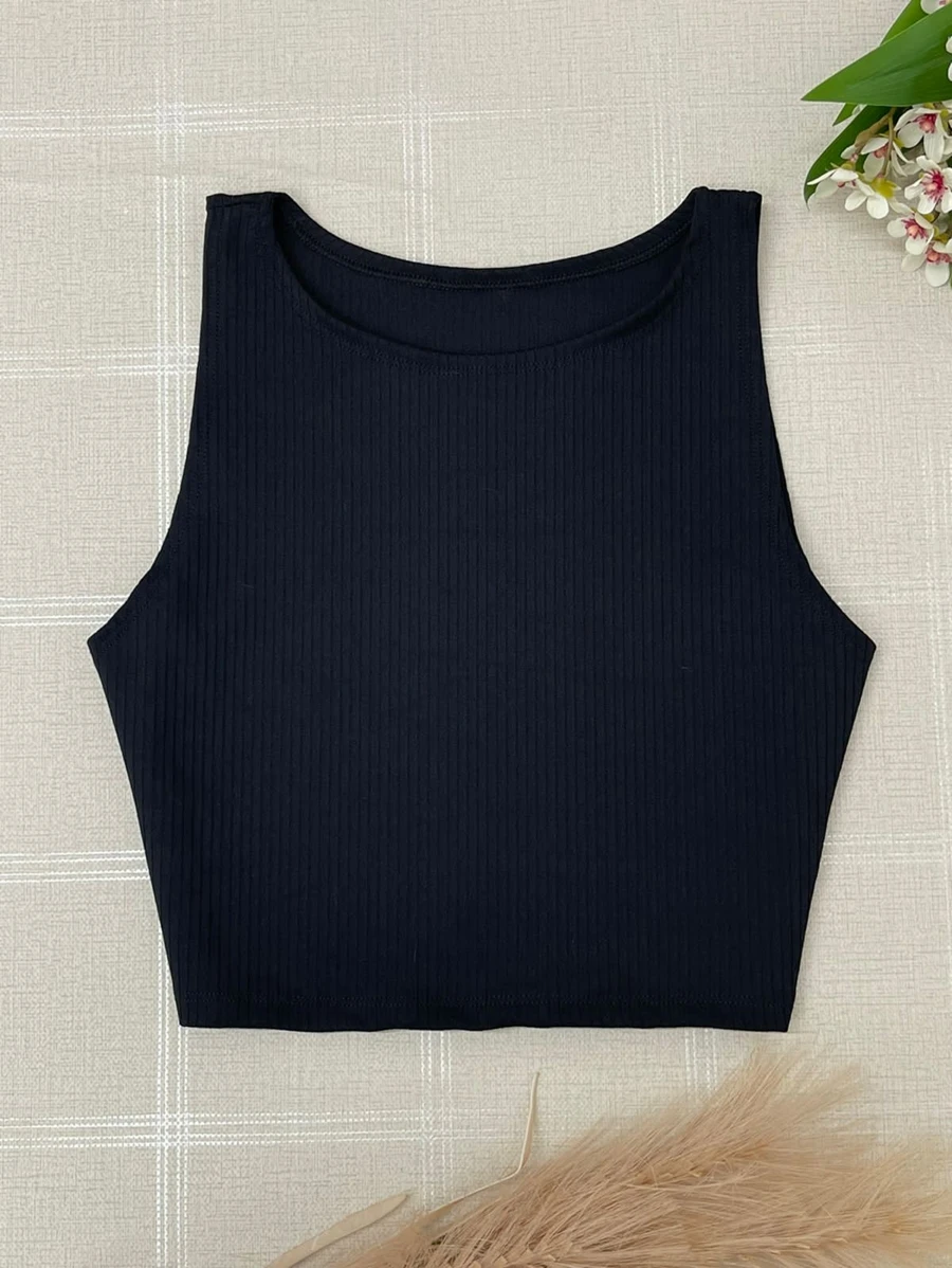 Women Tank Tops & Camis - Negro - Ver 1
