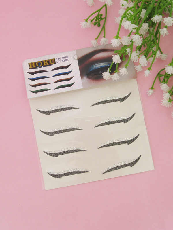 Cartela de Delineador Adesivo 4 pares para os olhos T-308AAA