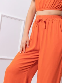 Women Two-piece Outfits - trái cam - Xem 5