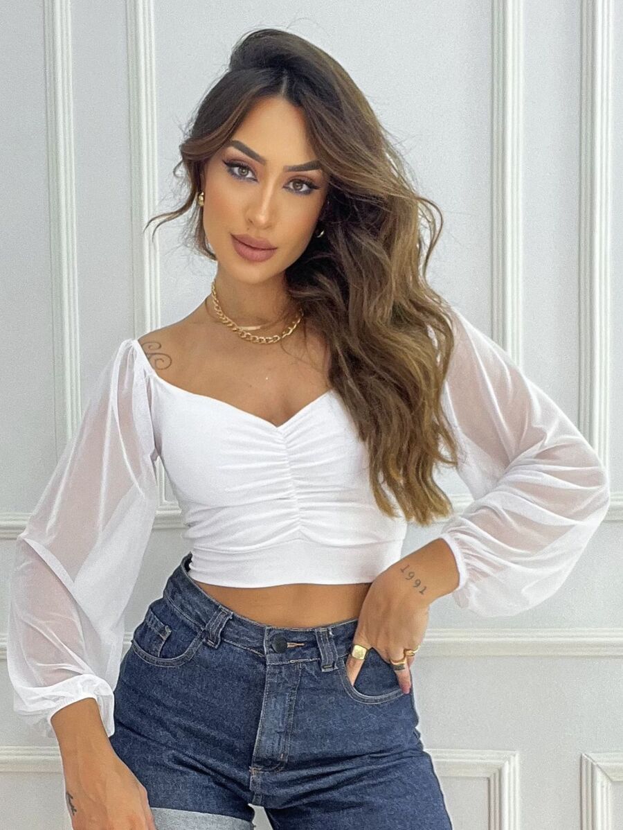 Women Tops - Blanco - Ver 1