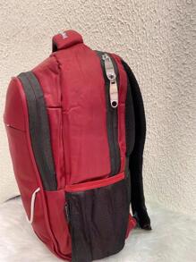Men Backpacks - 紅色 - 查看 3