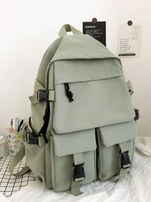 Women Functional Backpacks - màu xanh lá - Xem 1