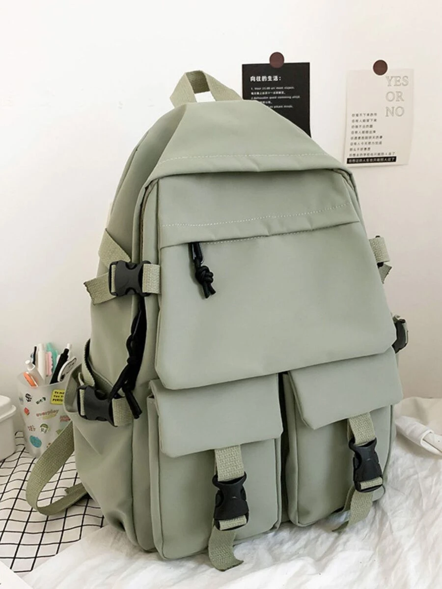 Women Functional Backpacks - màu xanh lá - Xem 1