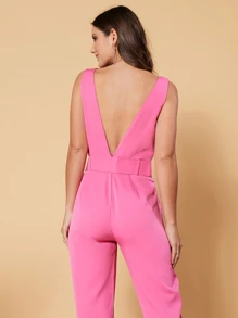 Women Jumpsuits - Hồng - Xem 3