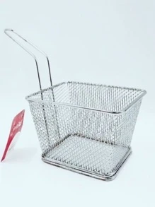 Mini Cesto Para Frituras Servir Petiscos Batata Nuggets Clink-14,5 x 10,5 cm (QUADRADO)