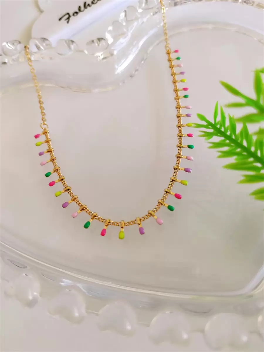 Necklaces - 金黃色 - 查看 1
