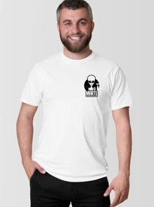 Camiseta Masculina Estampada ET Marte