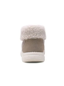 Women's Ankle Fur Lace-Up Warm Boots