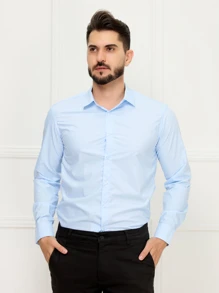 Men Shirts - Celeste - Ver 1