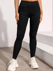 Women Leggings - Black - View 2