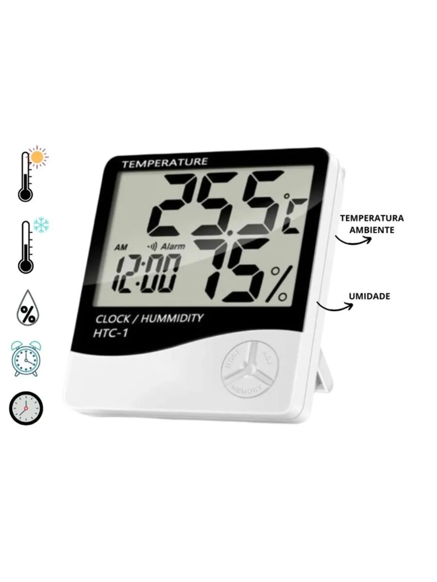 Digital Thermometers & Timers - White - View 1