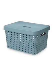 Storage Boxes & Bins - Blue - View 3