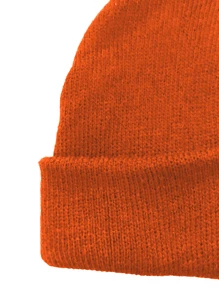 Men Beanie Hat Casual - Orange - View 4
