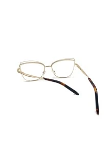 Eyeglasses - 金色 - 查看 3