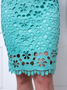 Women Dresses - 薄荷藍 - 查看 5