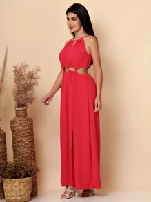 Women Dresses - 紅色 - 查看 4