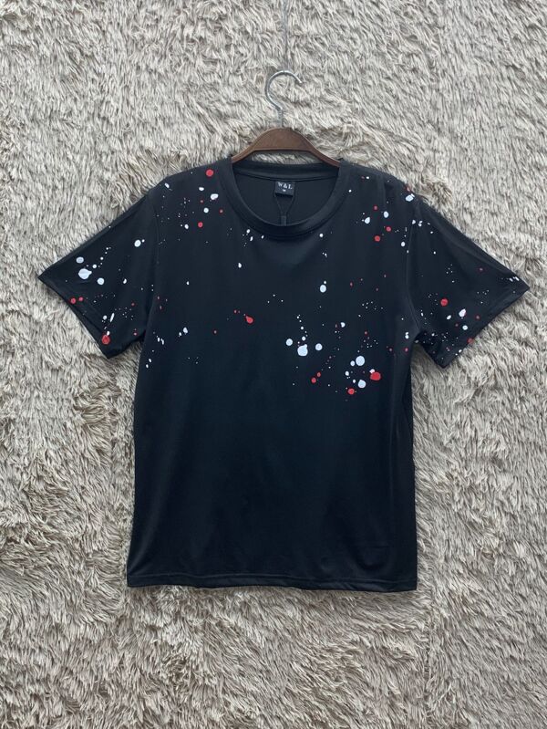 Homen camiseta de tinta