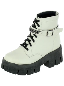 Monte Shoes Women Fashion Boots - 白色 - 查看 3