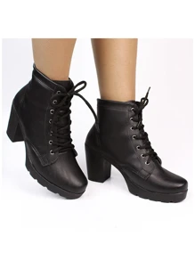 Monte Shoes Women Fashion Boots - 黑色 - 查看 2