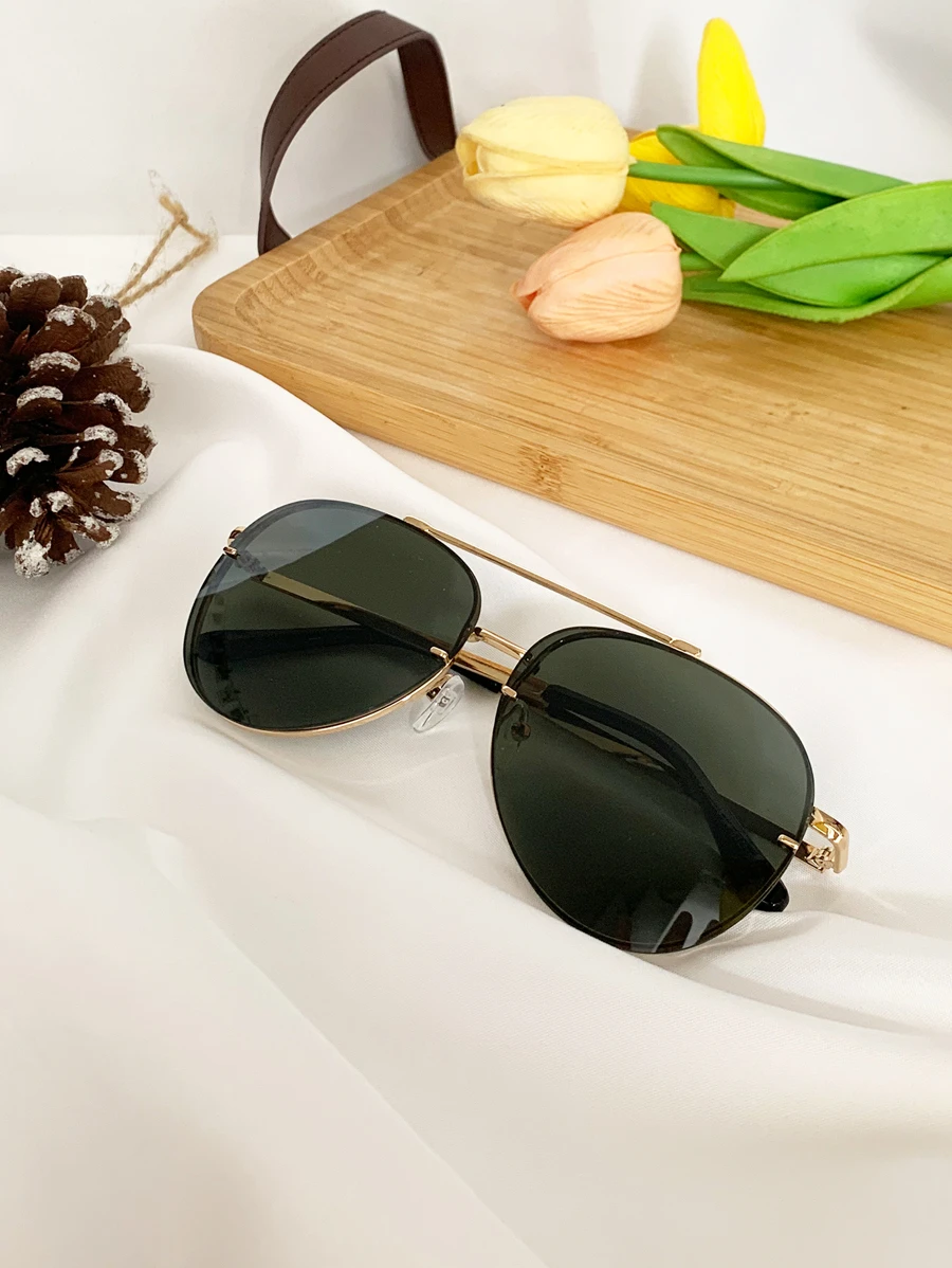 Fashion Glasses - màu xanh lá - Xem 1